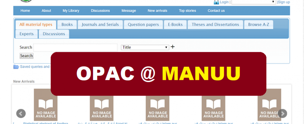 OPAC MANUU