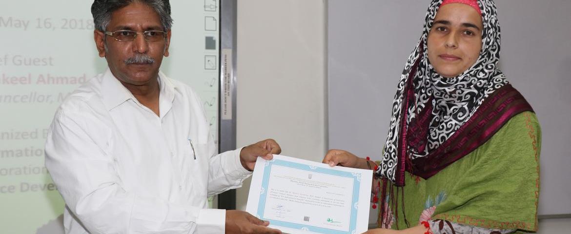 Second One-Week ICT Orientation Program for Ph.D. Students of MANUU